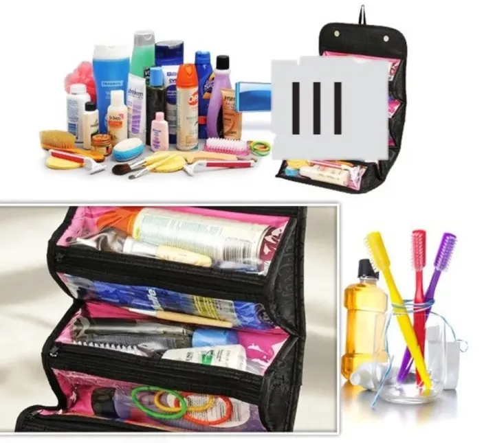 Cosmetic%20Bag%20-%204-Layer%20Roll-up%20Travel%20Cosmetic%20Makeup%20Storage%20Bag%20Hanging%20Toiletry%20Organizer%20Foldable%20Large%20Capacity%20Bathroom%20Wash%20Bag%20In%20Bag%20Women%20Portable%20Bath%20Shower%20Case%20Holder%20-%20Image%203