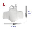 Karate Chest Guard Vest Kick Boxing Body Protector Martial Arts. 