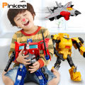 Transformer Bumblebe Optimus Prime Robots Deformable Car Robot Action Figures Toys Boy Cars Collecting Birthday Gift Collection transformer toys For boys kids. 