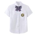 Zhao Liying Same Style School Uniform jk Uniform Women's Summer White Shirt Pleated Skirt Junior High School Style Graduation Class Uniform Suit. 