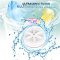 Mini Washing Machine Ultrasonic Turbine Washing Machine. 