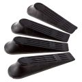 Set of 4 Hard Plastic Wedges Hard Door Stop Stoppers Home Organize. 