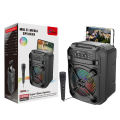 Sing-e ZQS6165 Mini Portable Rechargeable BT Speaker High Long Endurance RGB Karaoke Speaker TBS. 