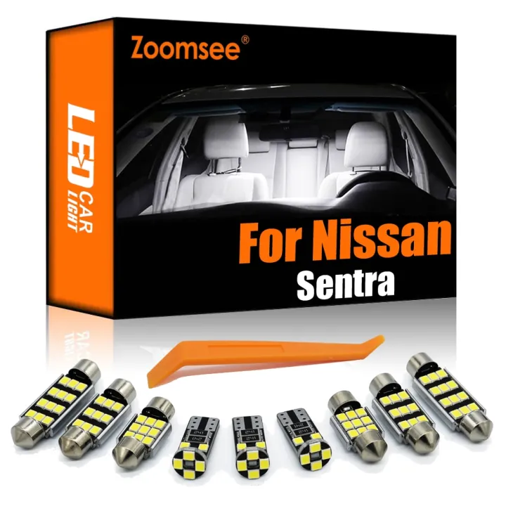 white%20-8PC%E3%80%91%20Zoomsee%20Interior%20For%20Nissan%20Sentra%20B13%20B15%20B16%20B18%201990-2017%202018%202019%202020%202021%202022%20Canbus%20Car%20Dome%20Light%20Kit%20-%20Image%202