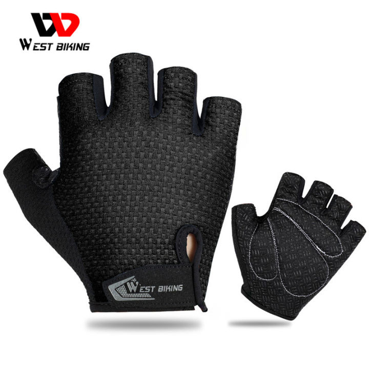 HOT%20WEST%20BIKING%20MTB%20Road%20Bike%20Gloves%20Half%20Finger%20Anti%20Slip%20Cycling%20Gloves%20Motorcycle%20Men%20Sport%20Fitness%20Bicycle%20Fingerless%20Gloves%20-%20Image%202