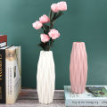 Flower Vase Decoration Home Plastic Vase White Imitation Ceramic Flower Pot SEVICH. 