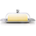 Butter Box Stainless Steel Butter Dish with Lid Bpa Free Dishwasher Safe Storage Box for Butter Cake Bread Fruit Ideal for Home Restaurant Hotel Kitchen Use Buyers' Top Choice High Quality Butter. 