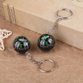 Portable Lightweight Emergency Compass Outdoor Survival Keychain Ball Compass Tool A JUE. 