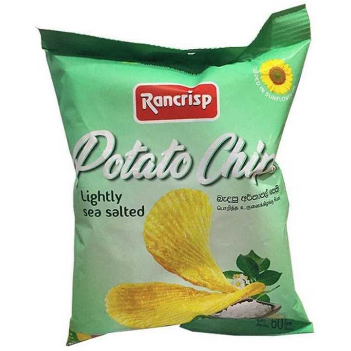 Rancrisp Potato Chips Lightly Sea Salted (60g)