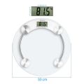 Round Shape Glass Digital weighing scale for body weight, Bathroom Weight Scale, Body Fitness Weighing Scale. 