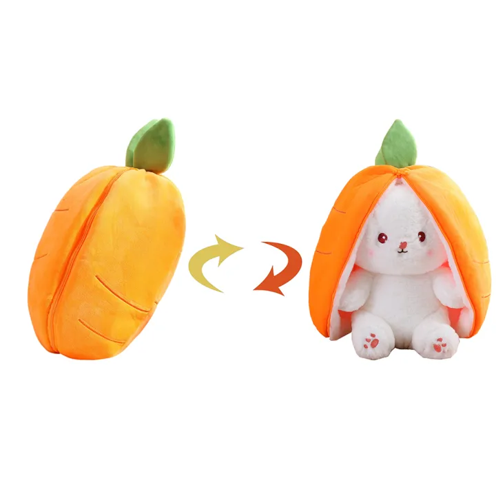 18cm%20Cosplay%20Strawberry%20Carrot%20Rabbit%20Plush%20Toy%20Stuffed%20Creative%20Bag%20into%20Fruit%20Transform%20Baby%20Cuddly%20Bunny%20Plushie%20Doll%20For%20Kid%20-%20Image%202