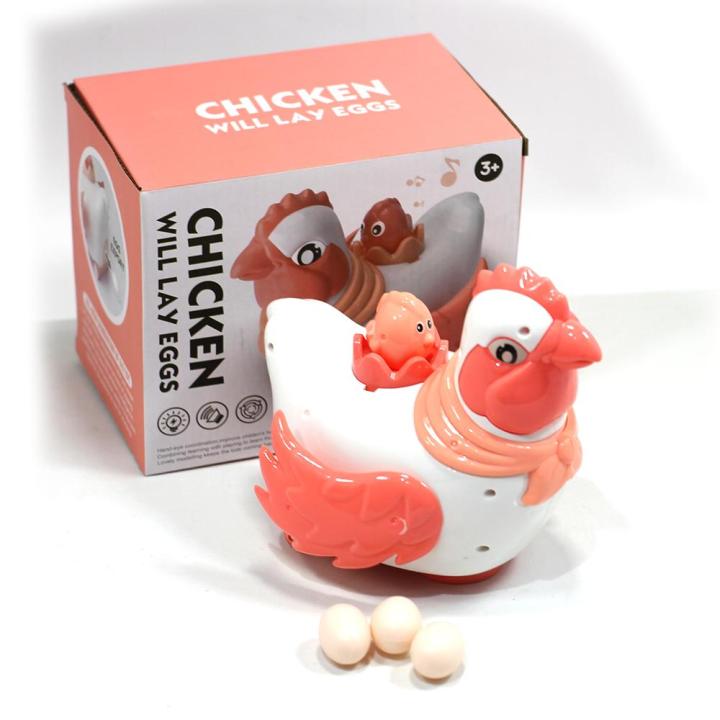Chicken Will Lay Eggs Toy For Kids Hen Funny Toys