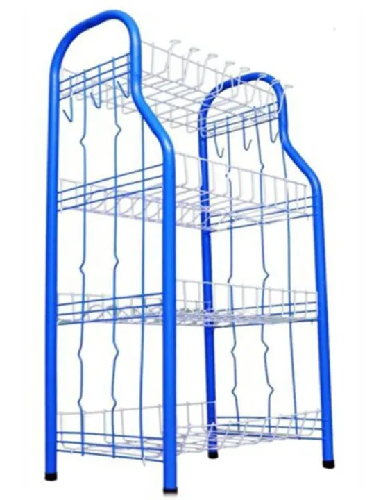 Kitchen Plate Rack – Master (red/blue)