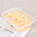 200/1000mlRectangular Disposable Lunch Box Plastic Takeaway Packing Box Transparent Fast Food Box Thickened Lunch Box. 