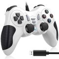 5 in 1 Android Game Controller Dual Vibration USB Wired Gaming Gamepad Multi Function Turbro Joystick Controller For PC Cp2250 L. 