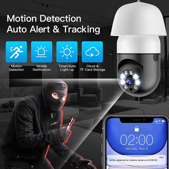 720/1080P%20%20IP%20Camera%202.4G%205G%20WI-FI%20Surveillance%20Camera%20E27%20Bulb%20Lamp%20CCTV%20IR%20Night%20Vision%20Motion%20Detection%20Home%20Security%20Camera%20Two-way%20Auto%20Tracking%20Audio%20Network%20PTZ%20Camera%20-%20Image%205