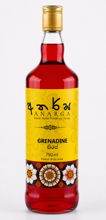 Grenadine - Cocktail Syrup - Anarga