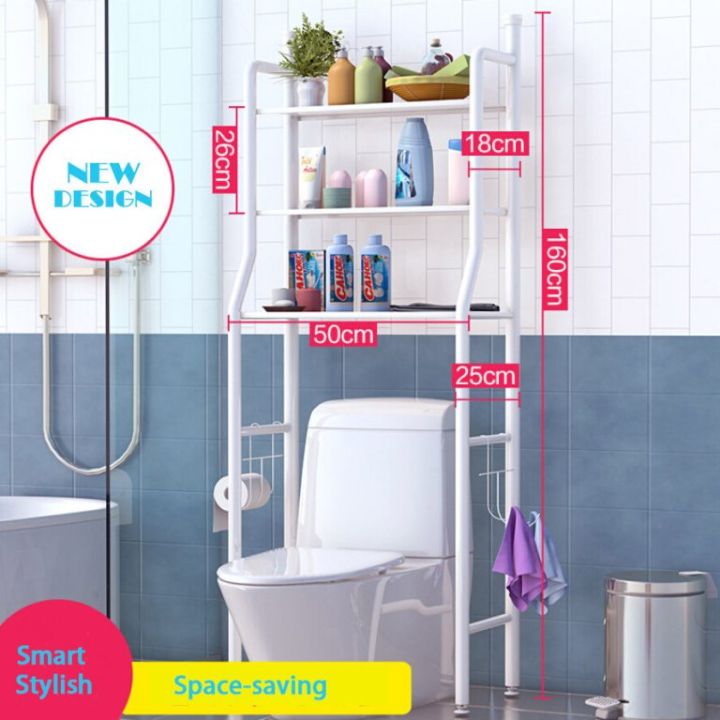 Bathroom%20Rack%20Floor%20Type%20Bathroom%20Rack%20()%20Storage%20Rack%20Stainless%20Steel%20Easy%20Assembly%20Bathroom%20Shelves%20-%20Image%203
