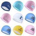Dry Hair High Elastic Waterproof Ear Protection Manufacturer Swimming Cap Swimming Cap PU Coating Fashion Ladies Not-Too-Tight Good-looking. 