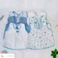Newborn Baby Frocks 06Pcs 100% Cotton [Hospital Pack Item]. 