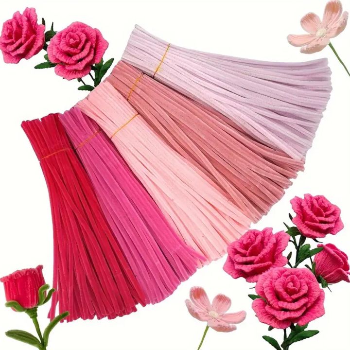 25pcs%2030cm%20Pipe%20Cleaner%20Chenille%20Stems%20Twist%20Sticks%20Hand%20Craft%20Flower%20Sticks%20Handmade%20Colorful%20Sticks%20DIY%20Craft%20Stick%20-%20Image%205