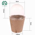 Lumina Root Observation Plant Pot Biodegradable Plant Nursery Pots with Humidity Dome Eco-friendly Starter Pots for Gardeners. 