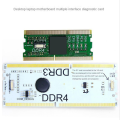 Memory Slot DDR3/DDR4 Diagnostic Analyzer Computer Diagnostic Card Notebook for DDR3/4 Repair. 