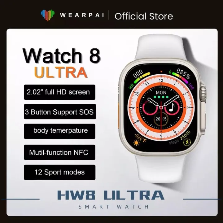 HW8%20Ultra%20Smartwatch%20202,%202.02%20inch%20IP67%20Wearfit%20Pro%20Heart%20Rate%20NFC%20Wireless%20Charging%20KOKO%20Pay%20Watch%208%20For%20Series%208%20Smart%20Watch%20-%20Image%202