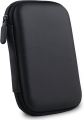New style Portable Shock Proof HDD case 2.5 inch Cover Pouch Bag for USB External Hard Disk Compatible with Seagate/Toshiba/Western Digital/WD My Passport -Black Pouch. 