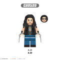 G0176 Marvel X-Men Wolverine Anime Building Blocks Deadpool Gambit Kimiko Action Figure Accessories Models Bricks Toys For Kids 8pcs/set. 