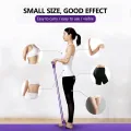 Pull Reducer Body Shape Trimmer Body Shaper - Multi Color Pull Reducer Body Trimmer Resistance Band Gym,Yoga Sports Exercise Equipment for Lose Waist Weight Reduce Tummy Trimmer   Fitness Resistance Bands With Handle,Foot Pedal Exerciser,Yoga Body Shaper. 