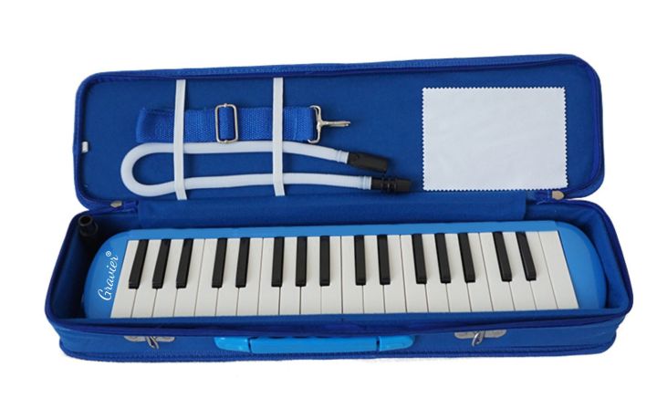 Gravier%2032%20keys%20Hard%20case%20Melodica%20made%20in%20Indonesia%20Black/%20Blue%20Instrument%20with%20Hard%20Case,%20Mouthpiece%20Air%20Piano%20Soprano%20Keyboard%20Melodica%20with%202%20Soft%20Long%20Tubes,%20Short%20Mouthpieces%20and%20Box%20type%20Carrying%20Bag%20for%20Kids%20Beginners%20Gift%20-%20Image%202