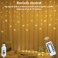 Butterfly Curtain Fairy Lights USB Plug in USB Window Fairy Lights Dimmable & Timer for Room Bedroom Patio Party Wedding Holiday. 