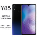 Vivo Y85 (6GB RAM + 128GB ROM 6.22 Inch 13MP Dual Camera LTE) Finger Print SmartPhones. 