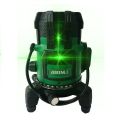 Laser Level 5 Lines Green Laser Light 360° Rotatable with Remote Control. 