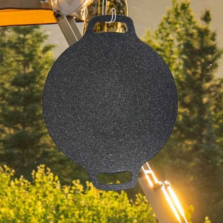 28/30/32cm%20Grill%20Pan%20/%20Korean%20/%20Round%20/%20Non-Stick%20/%20Barbecue%20Plate%20/%20Outdoor%20Travel%20/%20Camping%20/%20BBQ%20Frying%20/%20Pan%20Barbecue%20Accessories%20-%20Image%203