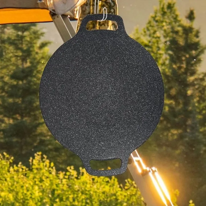 28/30/32cm%20Grill%20Pan%20/%20Korean%20/%20Round%20/%20Non-Stick%20/%20Barbecue%20Plate%20/%20Outdoor%20Travel%20/%20Camping%20/%20BBQ%20Frying%20/%20Pan%20Barbecue%20Accessories%20-%20Image%203