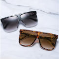 New Fashion Large Frame Sunglasses Multi-colored Large Rim Glasses Hundred Match Sunglasses Female. 