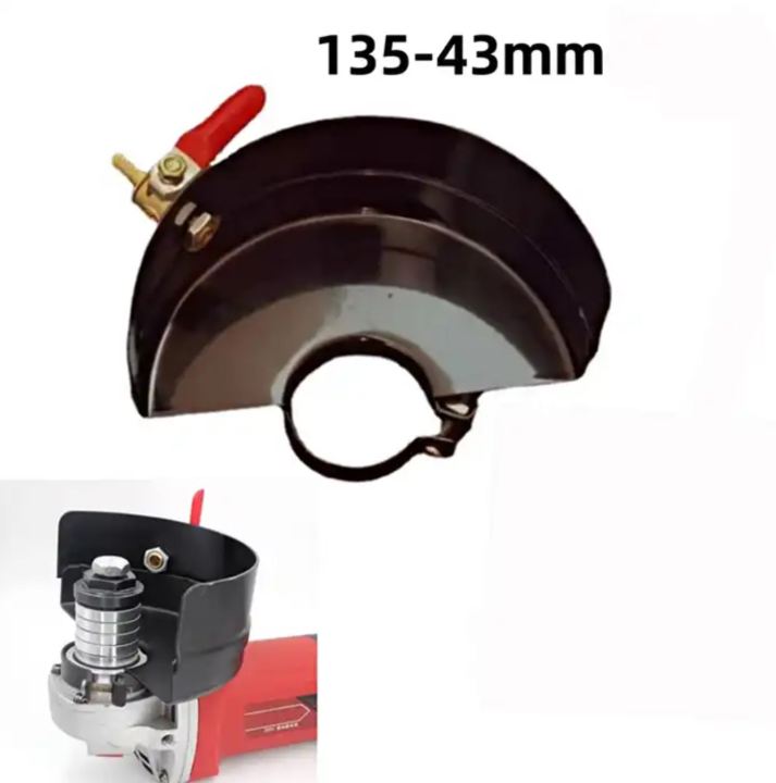 Angle Grinder Dust Cover Safety Guard Kit with Adjustable Water Outlet Universal Surface Cutting Dust Shroud For  Hand Angle Grinder