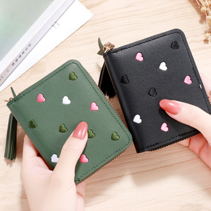 Ladies%20Small%20Wallet%20Mini%20Tassel%20Wallet%20Short%20Zipper%20Cute%20Pu%20Leather%20Coin%20Purse%20-%20Image%204