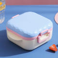 Picnic Lunch Box Storage Jars Storage Bottles Double-layer Lunch Box Portable Lunch Box Microwave Lunch Box. 
