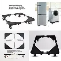 Multi Use Movable Stand For Washing Machine And Refrigerator. 