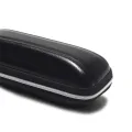 Sunglasses Case Sunglass Case Eyewear case Eyeglass case Sunglasses Case Glasses Case Eyewear Case Black Leather Box With Zipper Eyewear Case. 