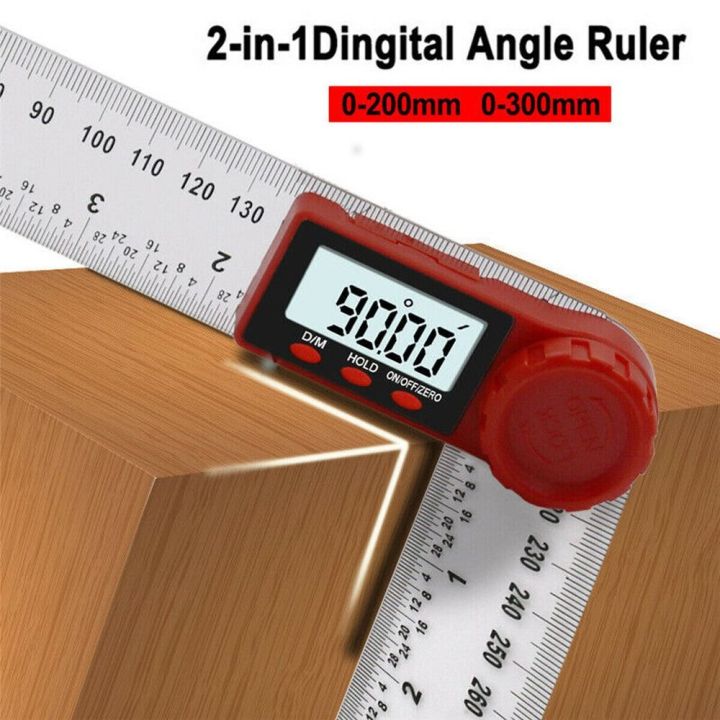 Portable Measure Meter Level Ruler Goniometer Folding Angle Finder ...