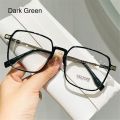 【HOT】 Hot Retro Square Anti-Blue Light Glasses For Women Stylish Clear Frame Anti Radiation Glasses Korean Style Transparent Eyewear. 