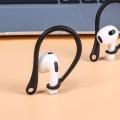 1-6Pairs Silicone Ear Hooks for Apple AirPods Pro Accessories Anti-fall Bluetooth Earphone Holder for AirPods 3 Sports Earhooks. 