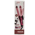 Nova Beauty 2 in 1 Hair Beauty set Curler & Straightener Set Professional Curling Iron Ceramic Smart Styling Tools nb21. 