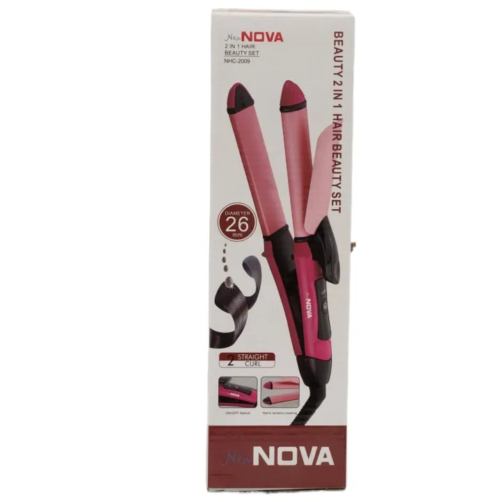 Nova%20Beauty%202%20in%201%20Hair%20Beauty%20set%20Curler%20&%20Straightener%20Set%20Professional%20Curling%20Iron%20Ceramic%20Smart%20Styling%20Tools%20nb21%20-%20Image%204
