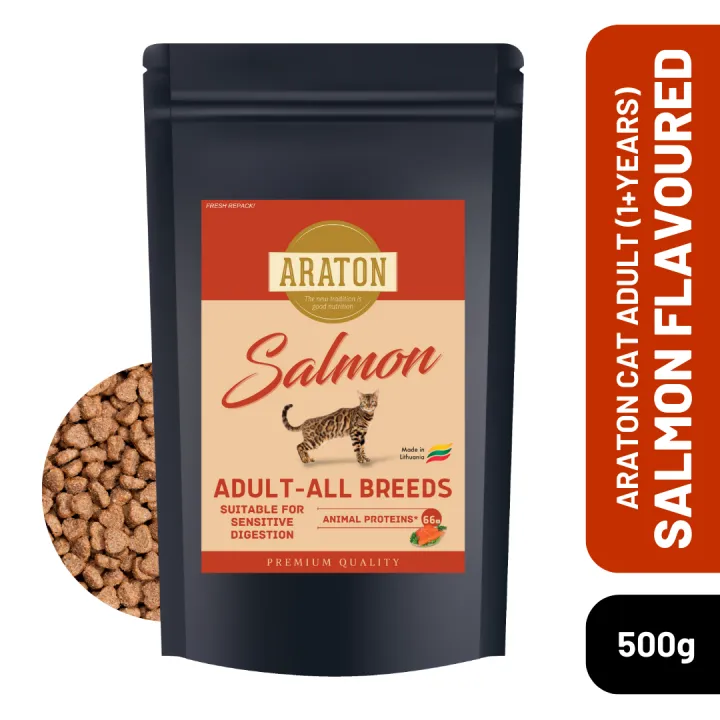 Araton Adult Cat Food 500g (Repacked)