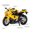 model bike 1/12 BMW S1000RR Motorcycle Toy 1:12 RMZ City Diecast Metal Racing Model Super Sport Miniature Collection Gift For Boy ChildrenParty Tableware. 